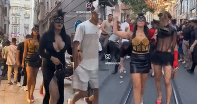Lüks villada Onlyfans'e ponografik içerik ürettiği ortaya çıkan Taksim sapkınları için karar verildi!