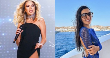 Dün akşam aynı düğüne katılan Hande Erçel ve Hadise resmen tarz yarıştırdı! İşte giydikleri elbiseler...
