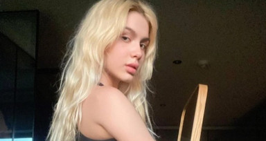 Aleyna Tilki'nin son paylaşımı olay oldu! Transparan sütyeniyle kamera karşısına geçti