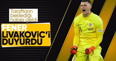 Fenerbahçe Dominik Livakovic'i transfer etti! Hırvat kaleci İstanbul'a geldi