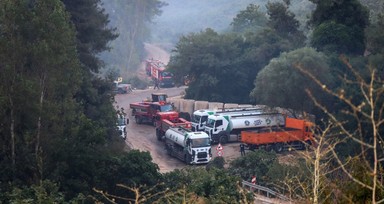Bursa'daki yangın 17. saatte kontrol altına alındı! 25 hektar alan etkilendi