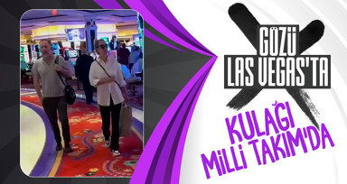 Sergen Yalçın Las Vegas'ta bir kumarhanede görüldü!