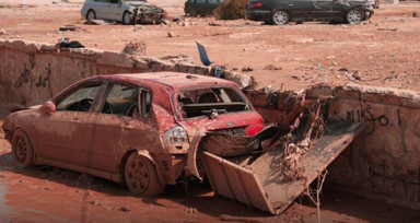 'Daniel' fırtınası birçok can aldı! Selin vurduğu Libya'da son durum ne? Cezayir'den hava köprüsü desteği...