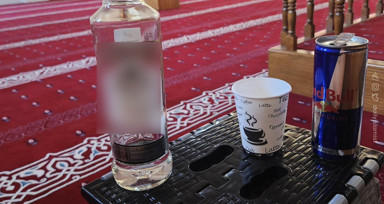 Camide alkol alıp polise kafa tutan şahsın ilk ifadesi ortaya çıktı: Ben ateistim, cami beni ilgilendirmez