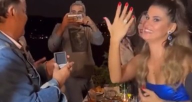 Mehmet Ali Erbil, 40 yaş küçük sevgilisi Gülseren Ceylan'a evlenme teklifi etti