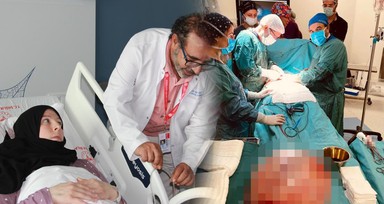Kocaeli'nde hamile olduğunu sanan kadının karnından 15 kilo kist çıktı!