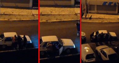 Maltepe'de tartıştığı kadını arabasına bindirmeye çalışan adama polis müdahale etti