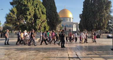 Fanatik Yahudilerin Mescid-i Aksa'ya baskınına Dışişleri Bakanlığından kınama