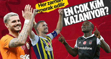 Süper Lig'de en çok maaşı hangi yıldız alıyor? İşte 25 kişilik o liste...