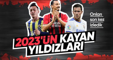 2023 yılında futbola veda eden yıldızlar! Zlatan, Hazard, Buffon, Mesut...