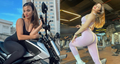 Fitness antrenörü Aleyna Küçük öğrencisinin evinde duş aldı! Kıskanç sevgili gördükleri karşısında saldırıya geçti