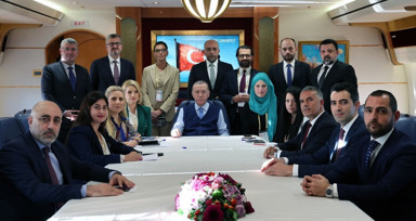 Cumhurbaşkanı Erdoğan Katar dönüşü uçakta soruları yanıtladı! Kalıcı barış ve ateşkesin yol haritası