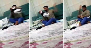 İki aylık bebeğini öldüresiye dövdü! Cani babanın cezası belli oldu