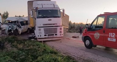 Osmaniye’de tır ile minibüs çarpıştı: 2 ölü, 2 ağır yaralı