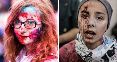 Dünyanın iki yüzü! Gazze'de insanlık dramı Batı'da festival....