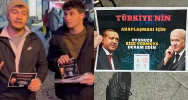 İYİ Parti Gençlik Kolları'nın dağıttığı broşüre 3 gözaltı!