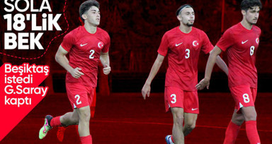 Beşiktaş istedi Galatasaray kaptı! Sola 18'lik bek