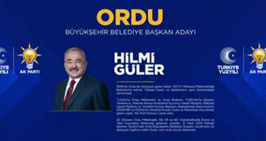Son dakika! AK Parti'nin Ordu Büyükşehir Belediyesi başkanı adayı Hilmi Güler oldu