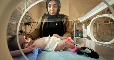 Gazze'deki prematüre bebeklerin canı tehlikede! Elektrik kesintileriyle karşı karşıya