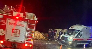 Mersin'de yolcu otobüsü devrildi! Katliam gibi kazada çok sayıda ölü ve yaralı var