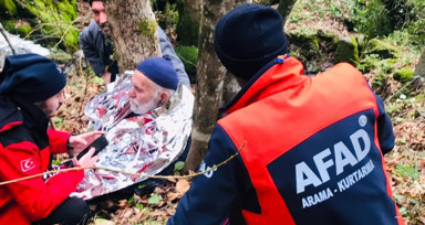 Karabük'te kaybolan alzheimer hastası 81 yaşındaki adam 1 gün sonra ormanlık alanda bulundu