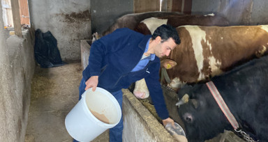 Üniversite mezunu genç devlet desteği alıp besici oldu