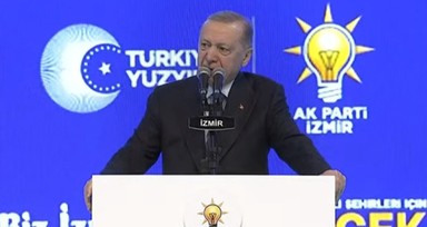 Son Dakika: Cumhurbaşkanı Recep Tayyip Erdoğan İzmir aday tanıtım toplantısında açıklamalarda bulundu