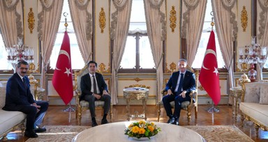 İYİ Parti İBB adayı Buğra Kavuncu İstanbul Valisi Gül'ü ziyaret etti
