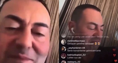 Zil zurna sarhoş olan Serdar Ortaç TikTok yayınında Tarkan'a küfür etti