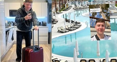 Hayat pahalılığından yakınan İngiliz genç Josh Kerr, Antalya'da 5 yıldızlı otele yerleşti: İngiltere'de biz ne yapıyoruz?