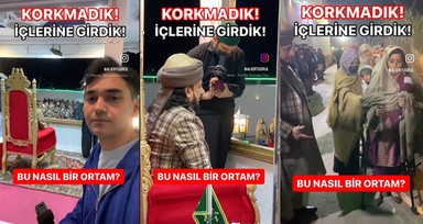 Türk YouTuber Ali Ertuğrul ve Tolga Öztürk Çuf Çuf Hoca'ya gitti