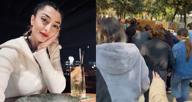 Eski eş cinayetine kurban giden Mervegül'ün tabutunu kadınlar taşıdı