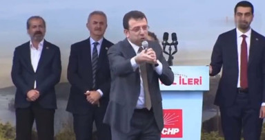 Kadınları ötekileştiren İBB Başkanına yakışan hareket! Mitinginde bir kadını azarladı