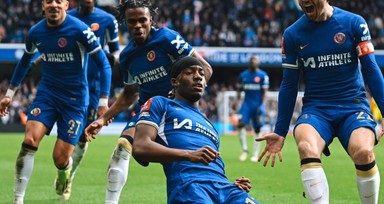 Leicester City'yi yenen Chelsea, FA Cup'ta yarı finalde