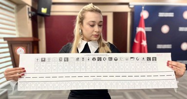 Son Dakika: YSK oy pusulalarını tanıttı: Yaklaşık 1 metre
