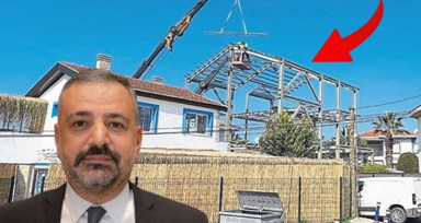 CHP İzmir İl Başkanı Şenol Aslanoğlu’nun kaçak yapısına milyonluk ceza