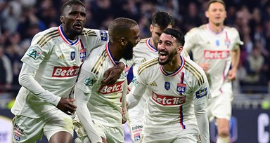 Fransa Kupası'nda ilk finalist Olimpik Lyon oldu