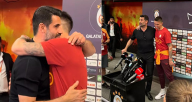 Volkan Demirel ile Muslera'dan maç sonunda samimi görüntüler
