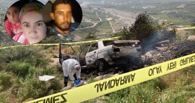 Mersin'de bir ailenin sır ölümü! Cesetleri yanık halde bulundu