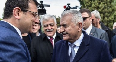 Binali Yıldırım'dan Ekrem İmamoğlu'na 'tebrik' telefonu