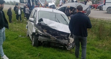Sinop’ta zincirleme trafik kazası: 10 yaralı
