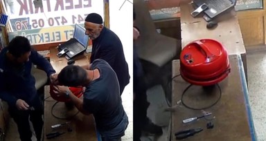Bozuk süpürgeyi tamir eden usta, makinenin içinden çıkanlarla hayatının şokunu yaşadı