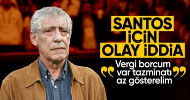 Fernando Santos'un tazminatı neden düşük? Flaş vergi iddiası