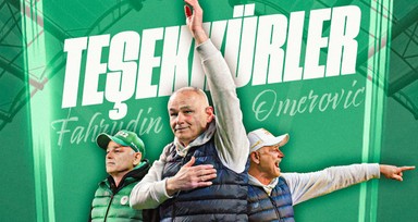 Konyaspor'da Omerovic dönemi bitti