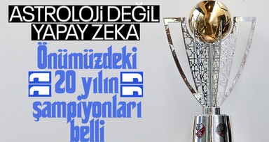 Süper Lig'de önümüzdeki 20 yılın şampiyonları belli oldu! Yapay zeka açıkladı