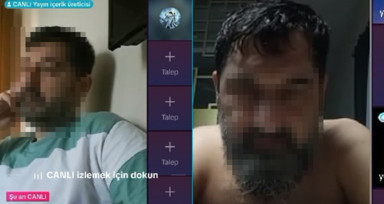 Canlı yayında cinsel organını gösteren şüpheli gözaltına alındı