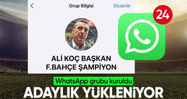 WhatsApp grubu kuruldu Ali Koç'un adaylığı için imza toplanıyor!