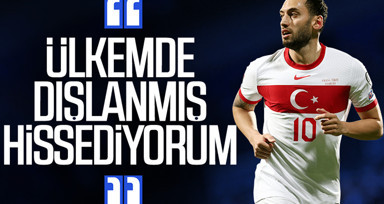 Hakan Çalhanoğlu'ndan flaş sözler! "Ülkemde dışlanmış hissediyorum"