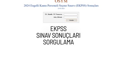 ÖSYM duyurdu: 2024 EKPSS sonuçları açıklandı, cevap kâğıtları ve aday cevapları erişime açıldı!