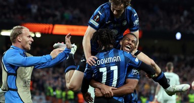 Lookman'ın hat-trick yaptığı finalde Atalanta, Leverkusen'i yenerek şampiyon oldu